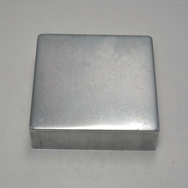 Square Iron Column Cap